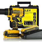 Stanley SBD20S2K 18V 1,5A Li-ion Çift Akülü Profesyonel Vidalama